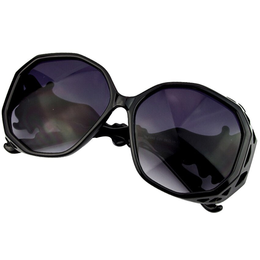 Luxury Oversized Sunglasses Polygon Frame