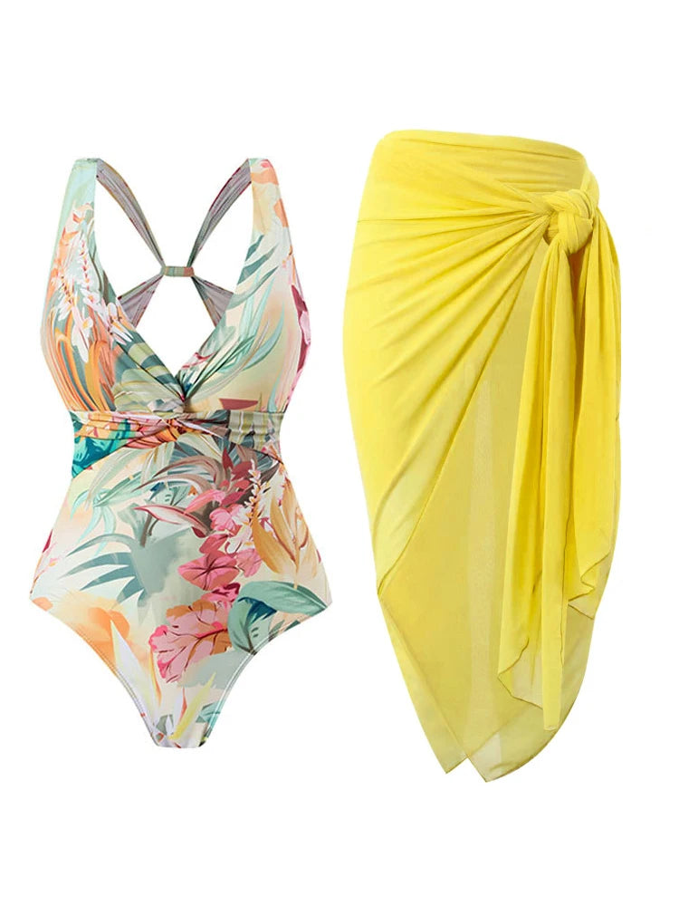 Fashion Printed swimsuit