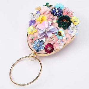 Elegant Floral Luxury Design Clutch