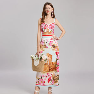 Flower Two-piece Set