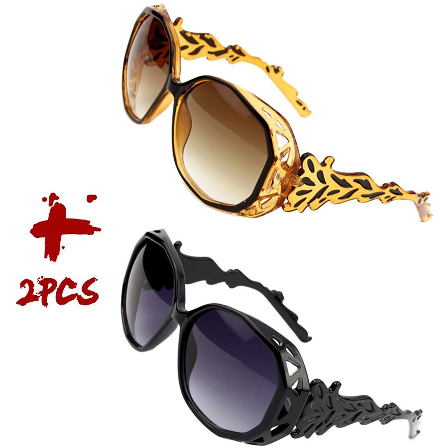 Luxury Oversized Sunglasses Polygon Frame