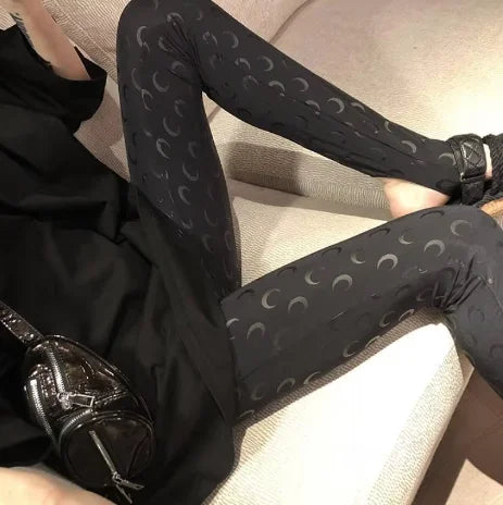 Reflective Tight Elastic OuterWear Leggings