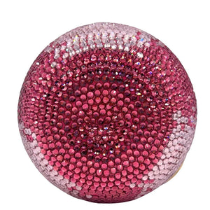 New Pink Apple Crystal Evening Bag