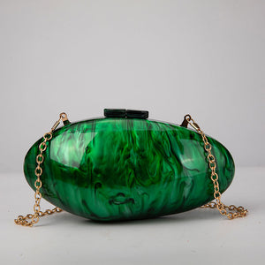 Pearl Acrylic Evening Designer Luxury Clutch