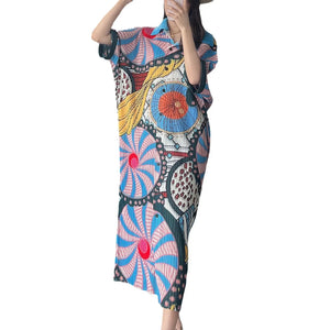 Miyake Original Print Dress