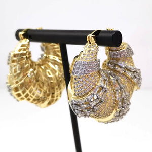 Luxury Leopard Statement Big Hoop Earrings