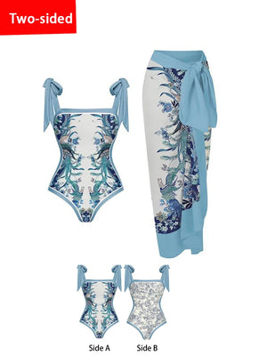 Fashion Printed swimsuit