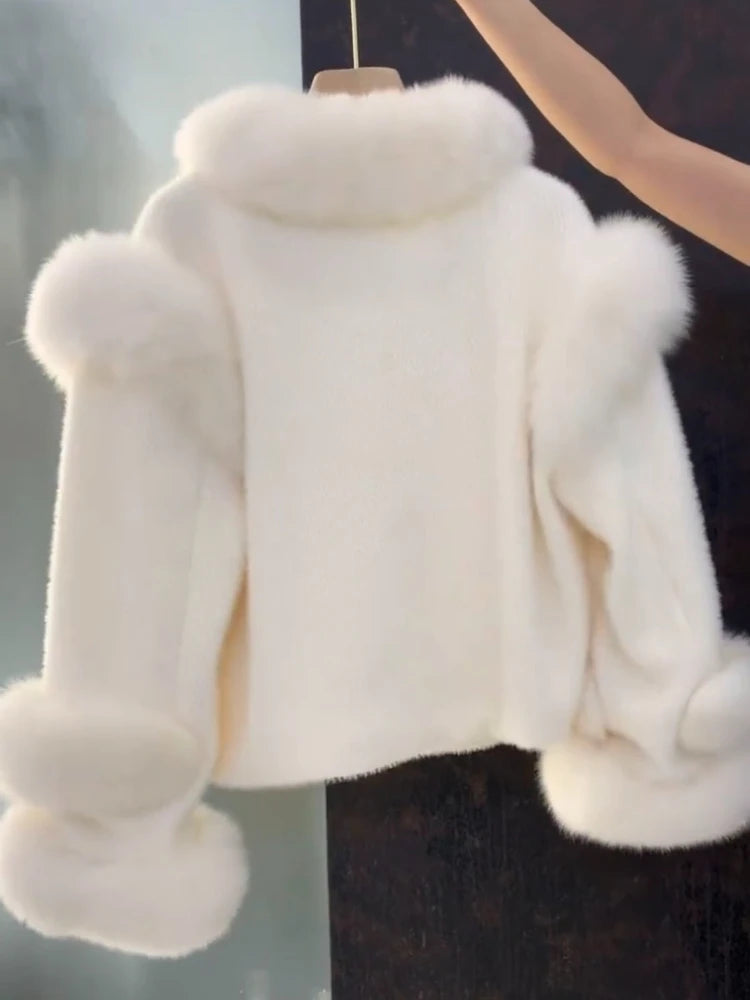 Fashion Faux Fur Coat