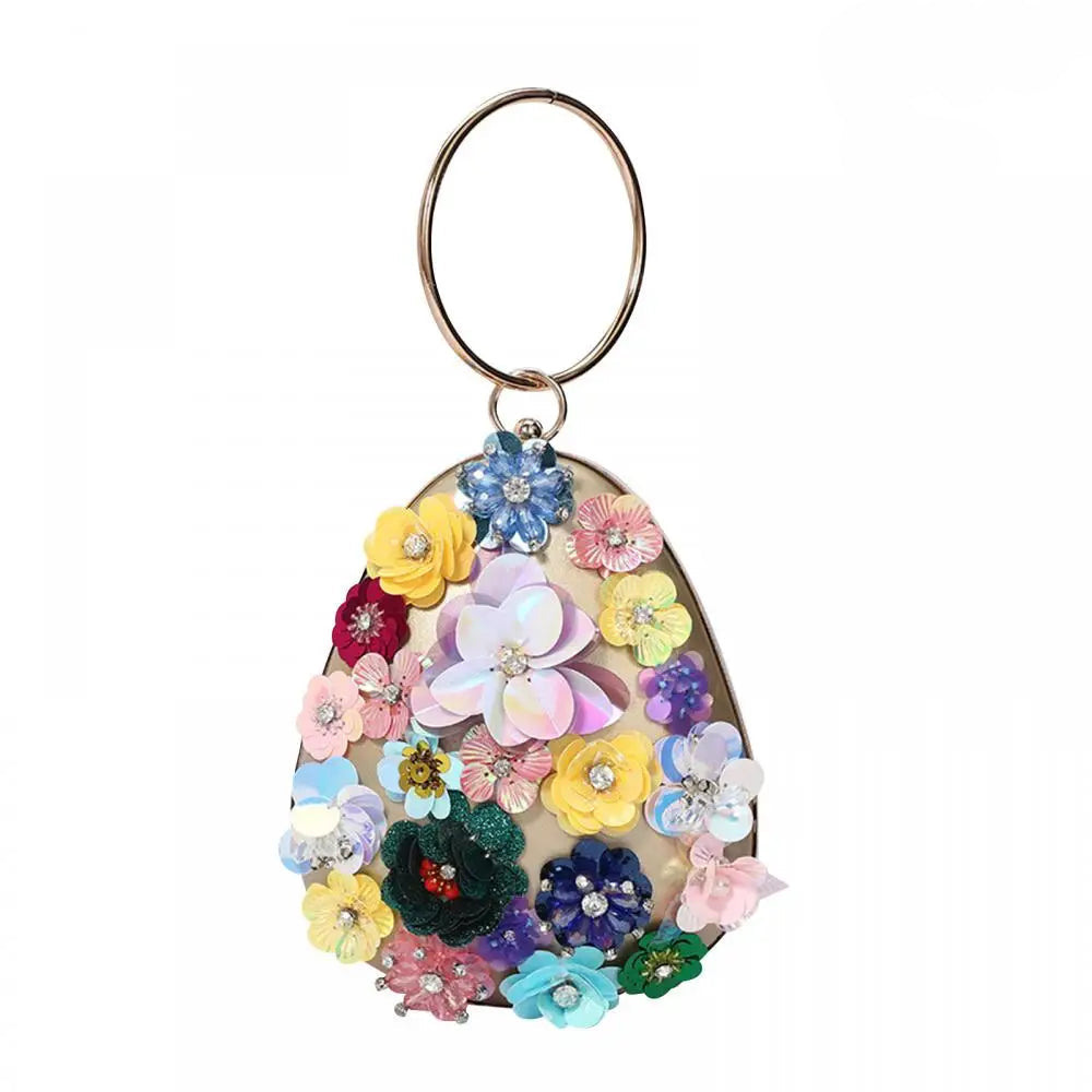 Elegant Floral Luxury Design Clutch