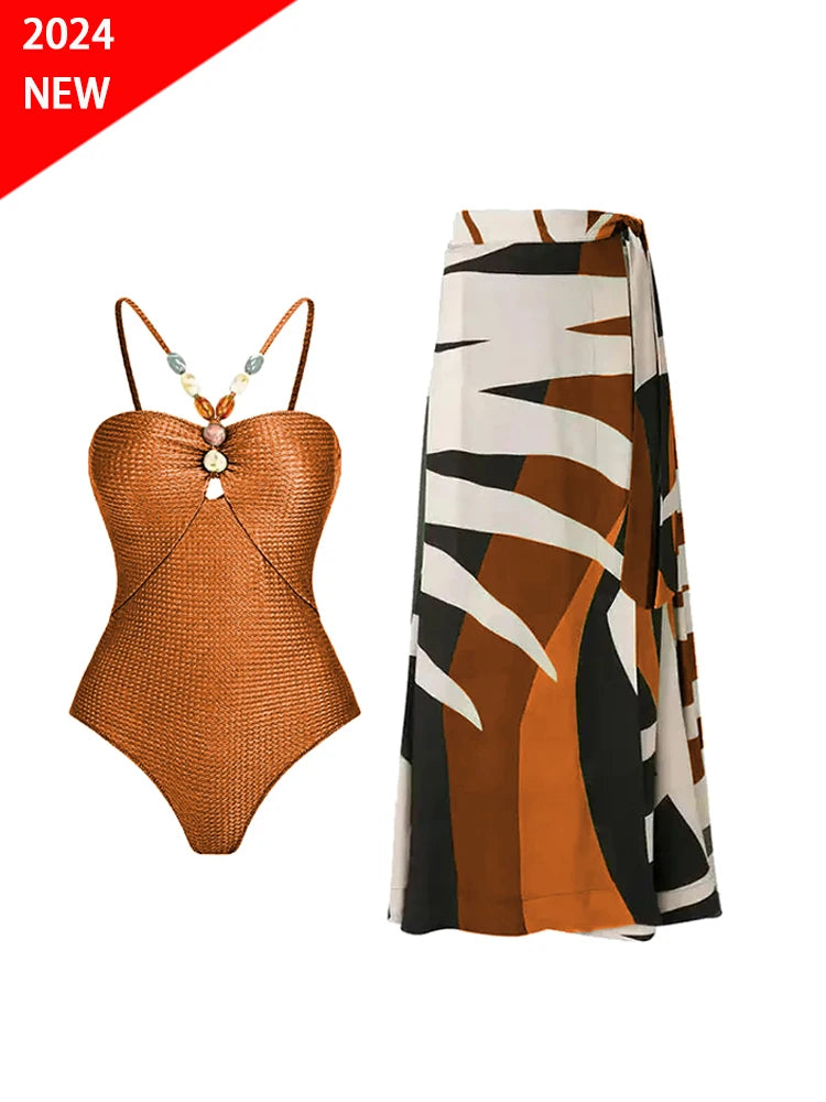 Fashion Printed swimsuit