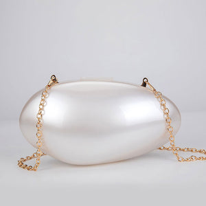 Pearl Acrylic Evening Designer Luxury Clutch