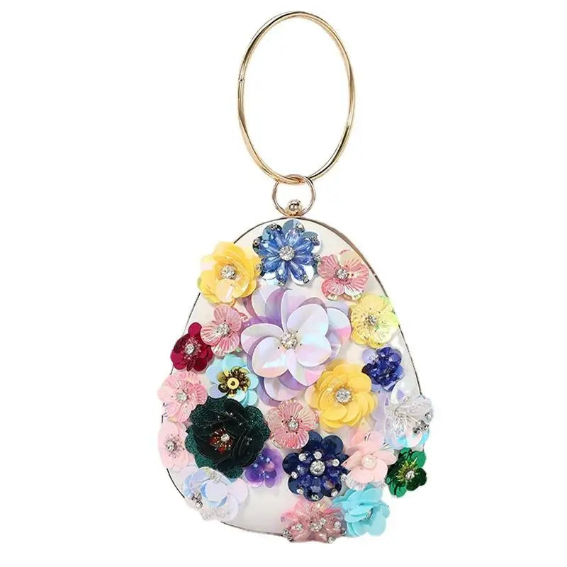 Elegant Floral Luxury Design Clutch