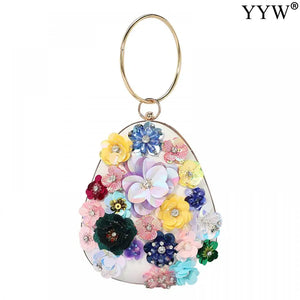 Elegant Floral Luxury Design Clutch