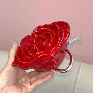 Rose Acrylic Clutch Bag