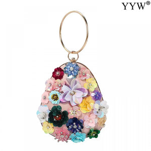 Elegant Floral Luxury Design Clutch