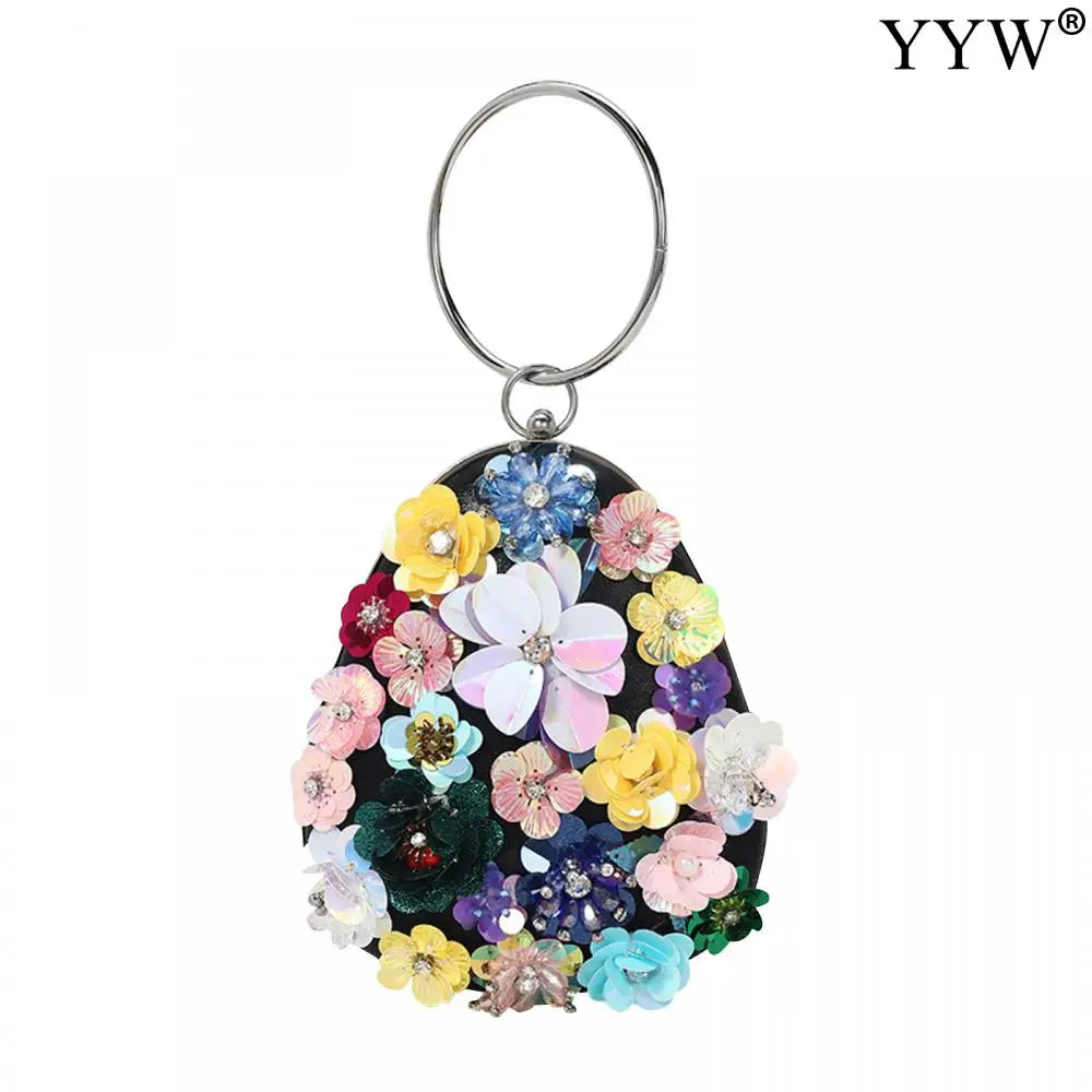 Elegant Floral Luxury Design Clutch