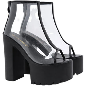 Strappy Transparent Sandal