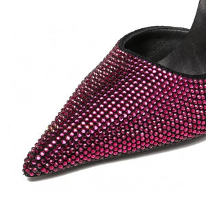 Luxury Crystal Pointy Sandals