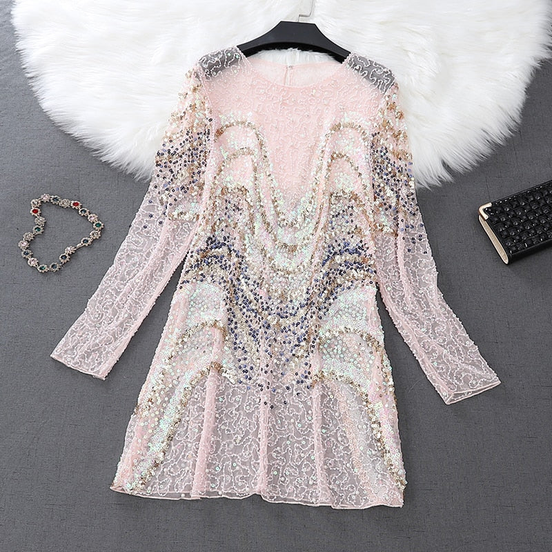 Sequin Shirt Silver Sequin Top