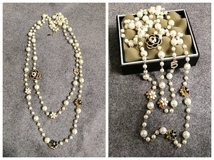 Double Layer Pearl Necklace