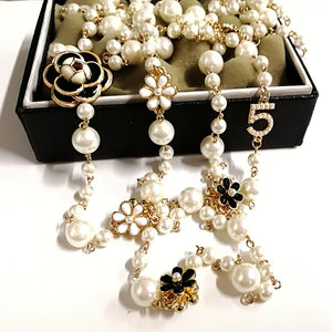 Double Layer Pearl Necklace