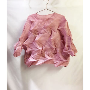 Miyake Style Pleated Blouse