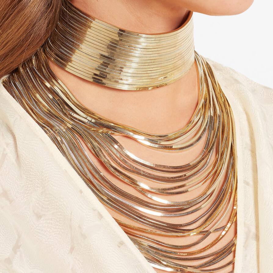 Luxury Metal Chain Choker