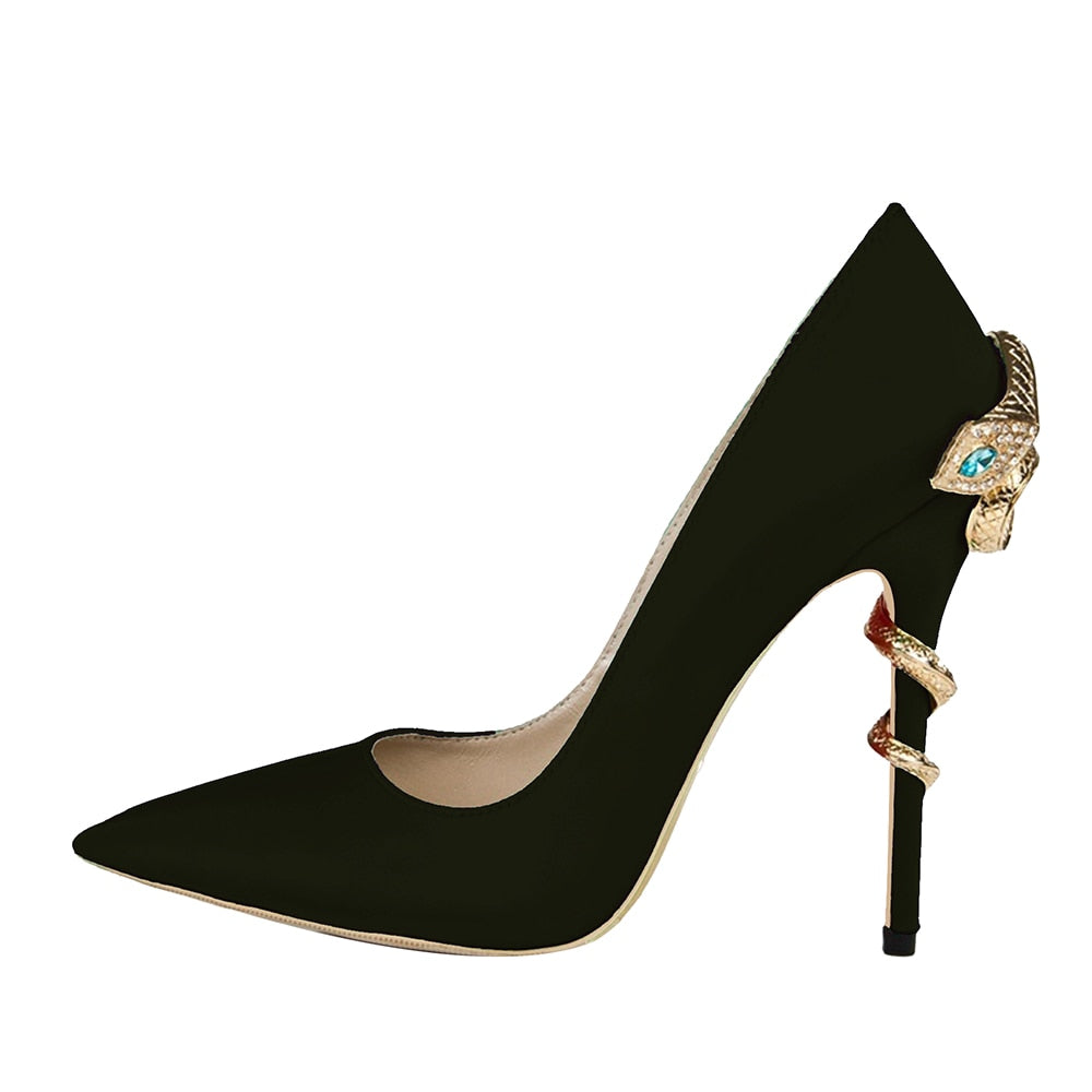 Stiletto 10CM Heels Snake Heels