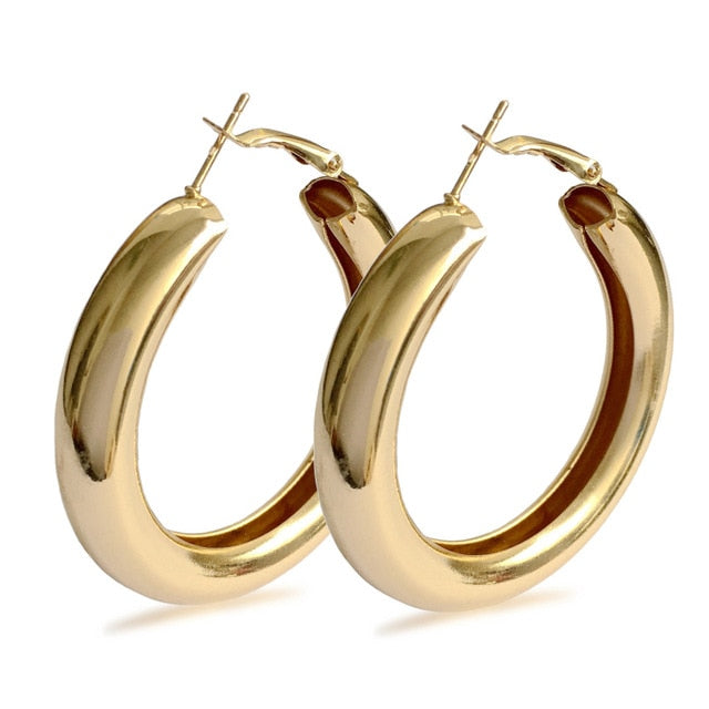 Gold Hoop Earring