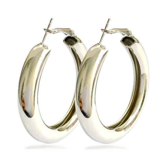 Gold Hoop Earring